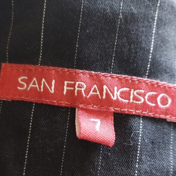 Black Short Sleeve Blazer Jacket Size 7 - Picture 5 of 5